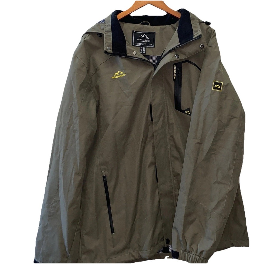 Outdoor Sport Leisure Jacket Coat Mens 2XL Active‎ Rain Wind Sport Winter Coat - Picture 2 of 12